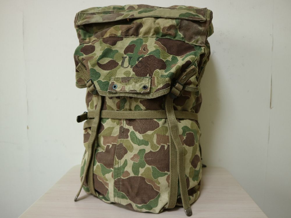 1943年 U.S.M.C M-1943 Jungle Pack 40s 米軍 実物 USMC 海兵隊