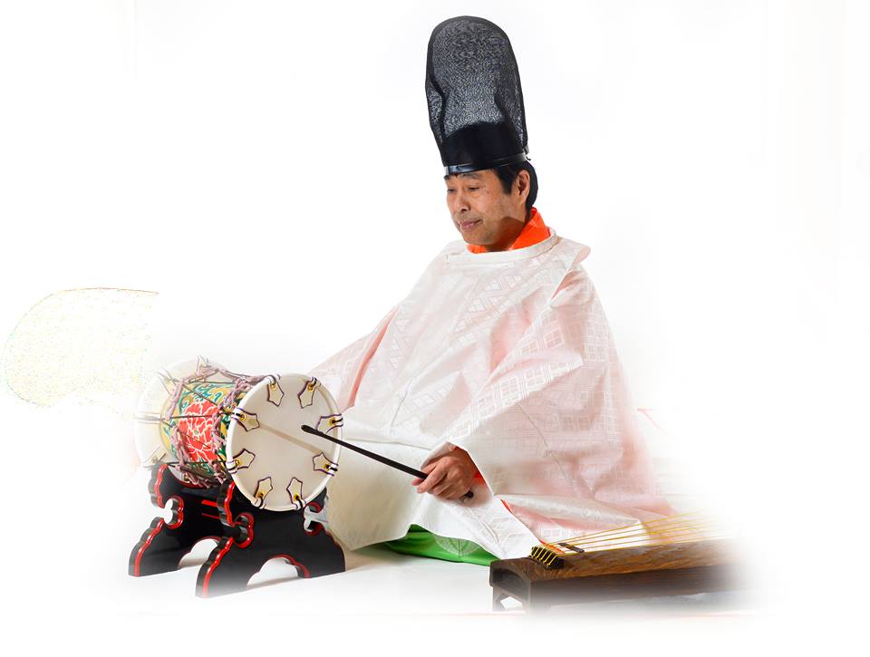 雅楽楽器「鞨鼓」修理事例②「革が緩んでボコボコと鈍い音しかしない