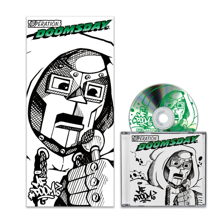 MF DOOM - OPERATION: DOOMSDAY (25TH ANNIVERSARY SKETCH EDITION) CD