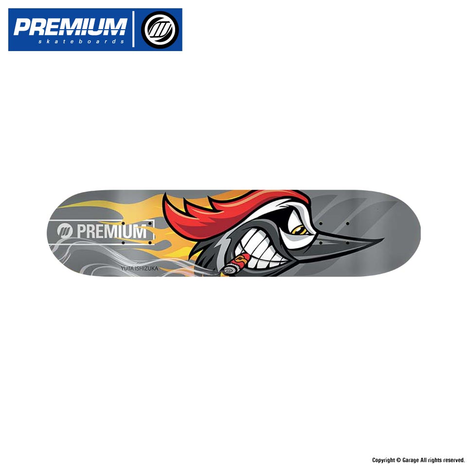 PREMIUM PILEATED YUTA KIDS 7.5 x 29.875 MINI スケートボード