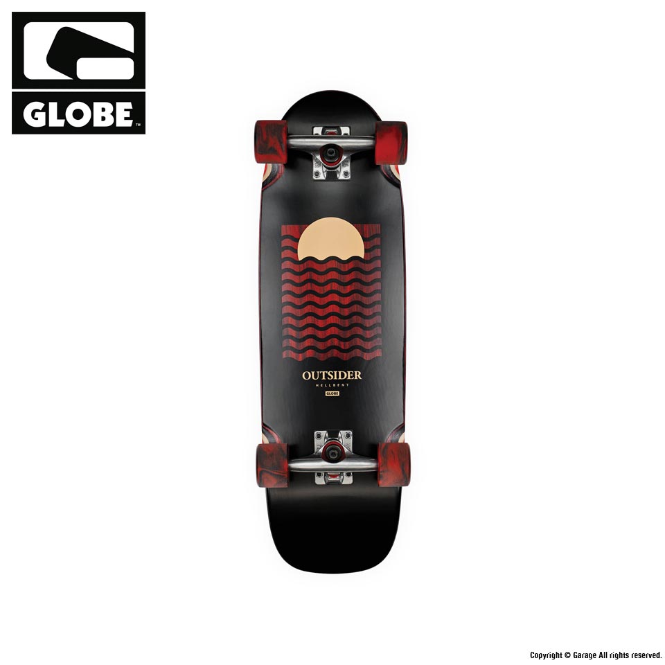 GLOBE OUTSIDER HELLBENT CRUISER 27.125x8.25x14.5 スケートボード