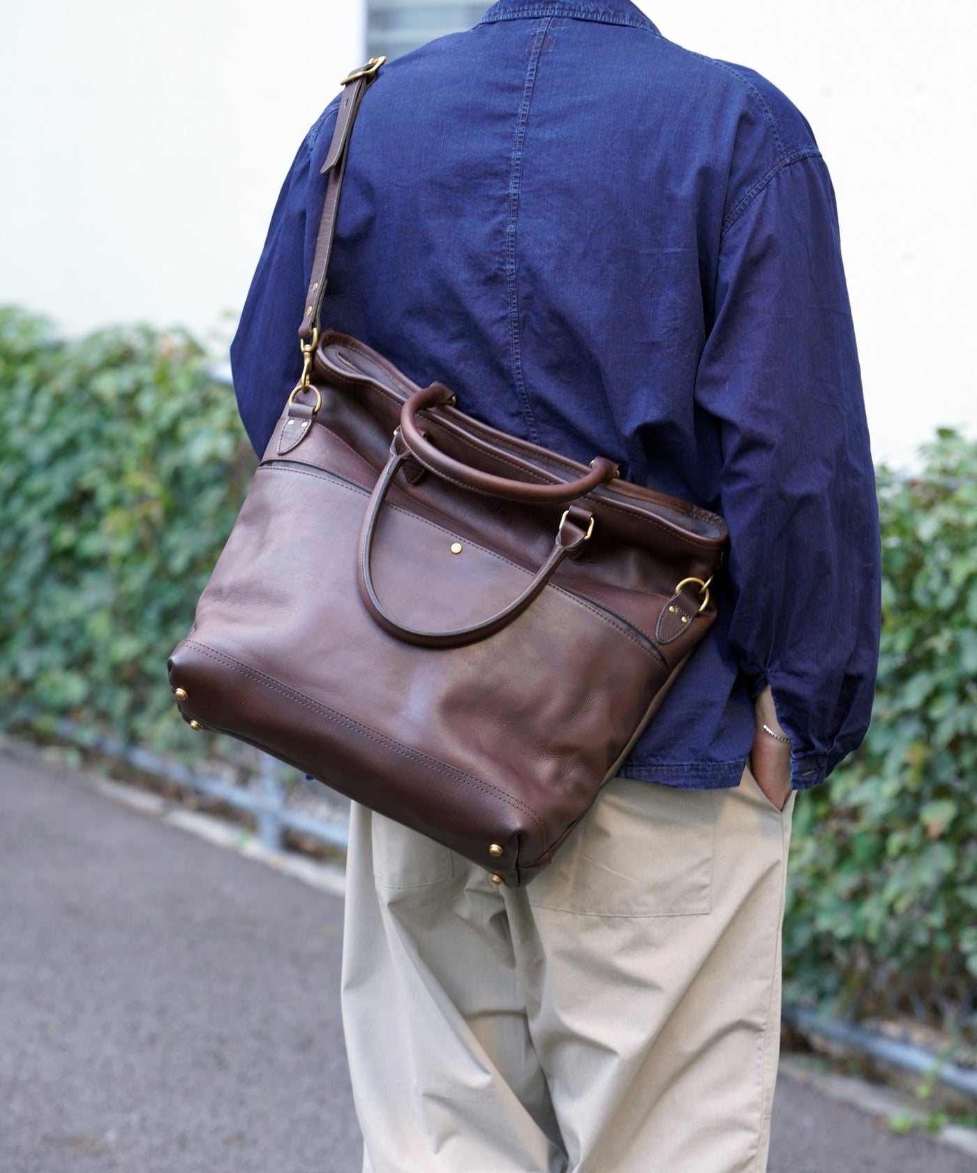 VASCO ヴァスコ / LEATHER NELSON 2way BAG レザーネルソン2ウェイ