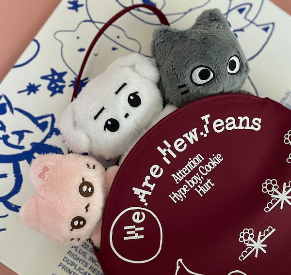 Qoo10] NewJeans マスターニム ぬいぐる