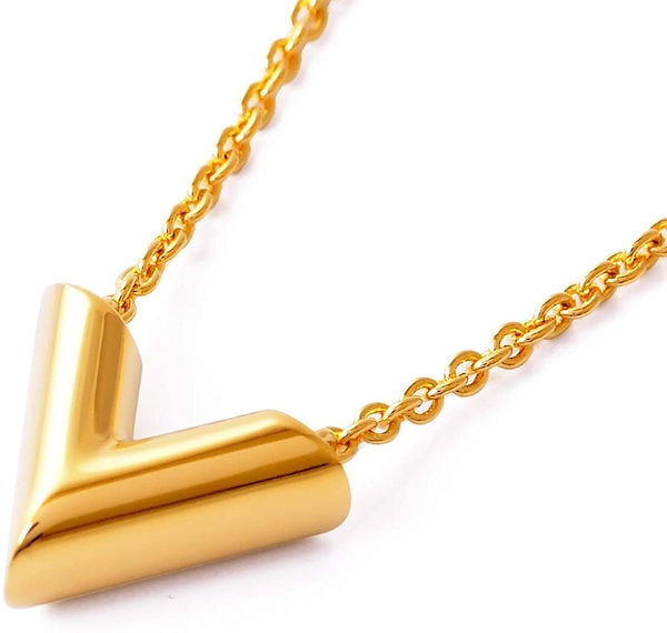 Qoo10] Louis Vuitton ネックレス エセンシャル V M6108