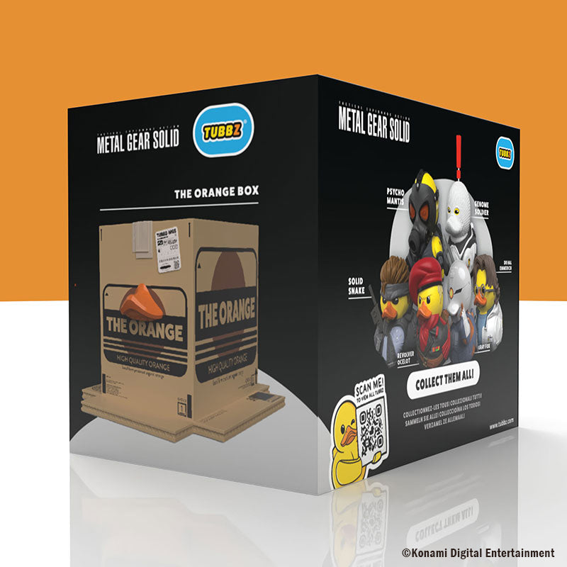 TUBBZ コスプレダック BOX METAL GEAR SOLID （オレンジのダンボール箱