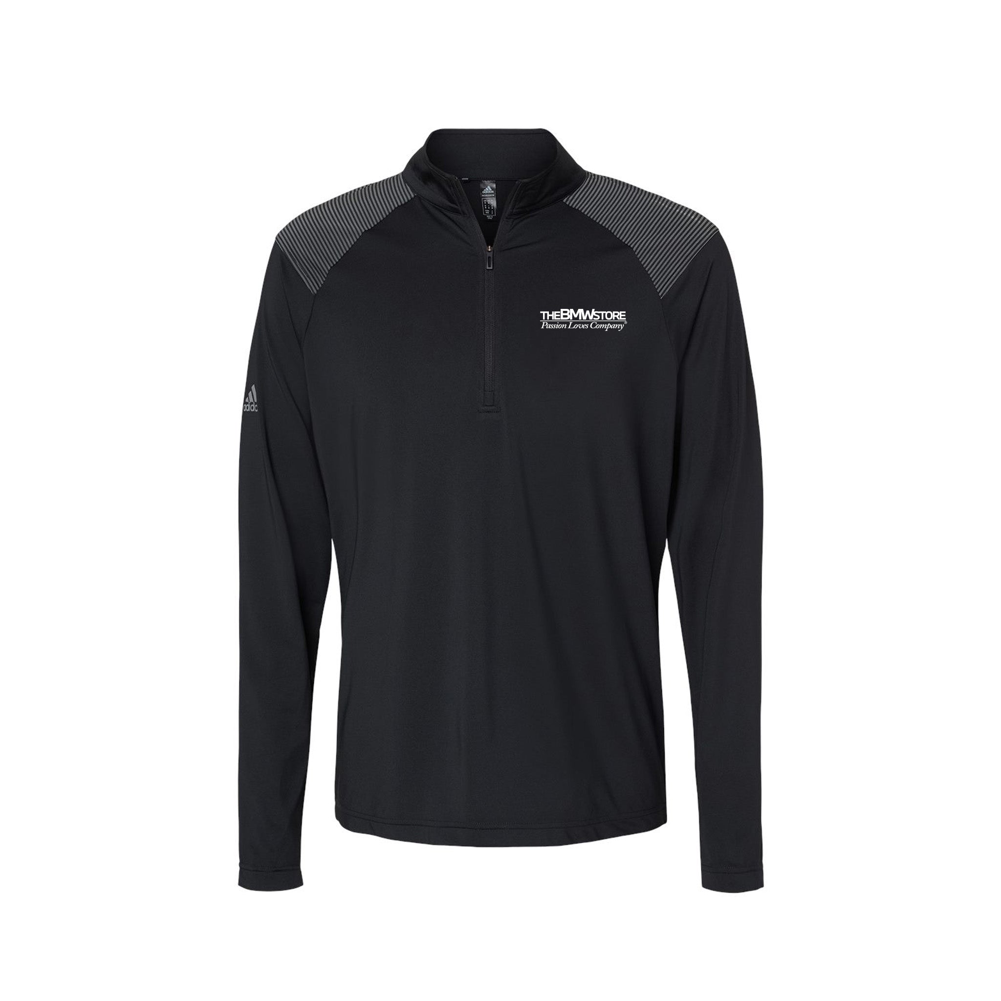The BMW Store - Adidas - Shoulder Stripe Quarter-Zip Pullover