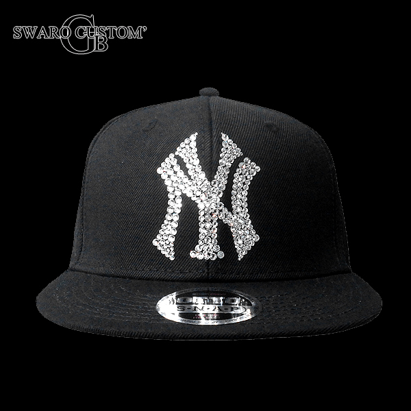 ニューエラ キャップ スワロフスキー NY CAP ロゴ スワロキャップ