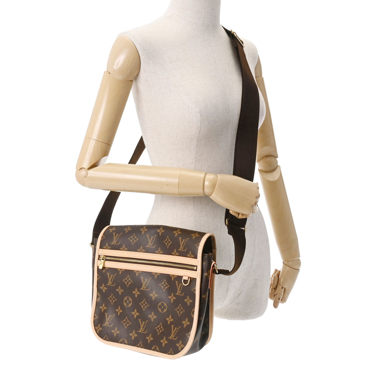 ルイヴィトンメッセンジャー ボスフォール PM 14145 ブラウン ユニ