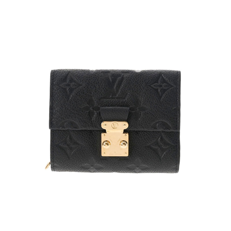 ルイヴィトンポルトフォイユメティス コンパクト 14145 黒 レディース