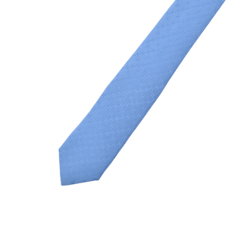 エルメスH柄入り 水色 メンズ ネクタイ HERMES – 銀蔵オンライン