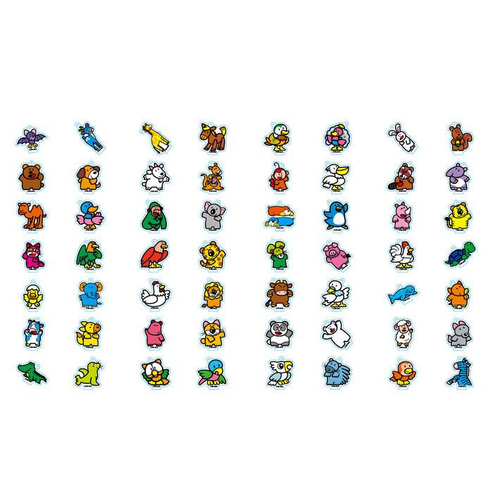 LAND】アクリルスタンドキーホルダー ＜ランダム56種＞– ギンビス