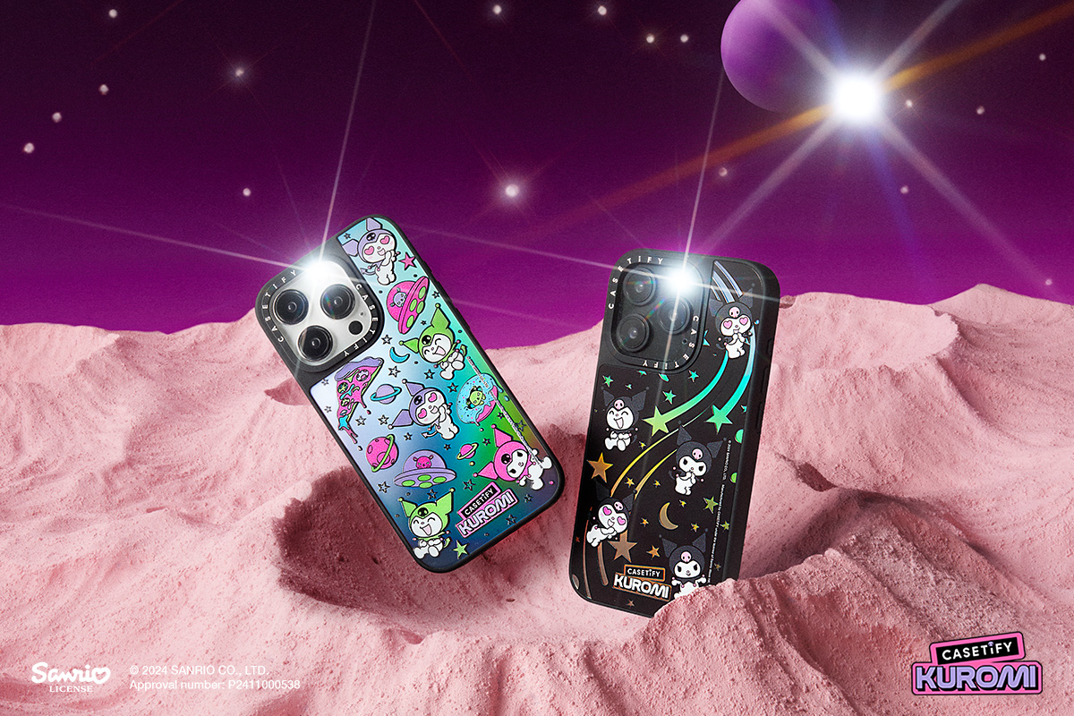 クロミが銀河の旅へ！ケースティファイの最新テックアクセがかわいい