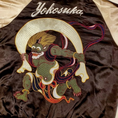 YOKOSUKA風神雷神リバーシブルスカジャン | 神奈川みやげっと - 神奈川