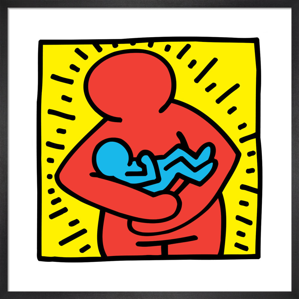 Untitled, Mother and Baby - Art Print by Keith Haring | GIANT ART