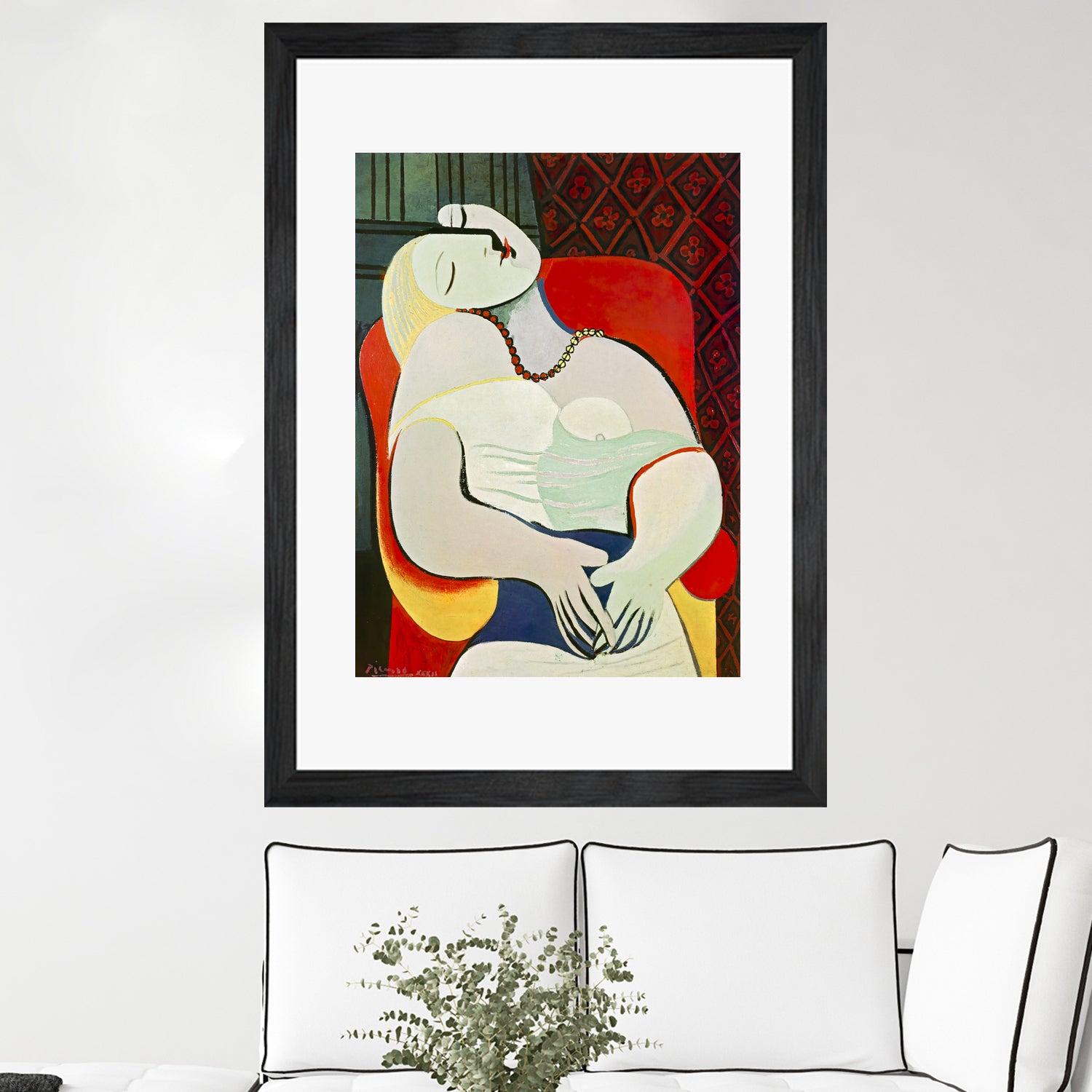 The Dream, 1932 - Art Print by Pablo Picasso | GIANT ART
