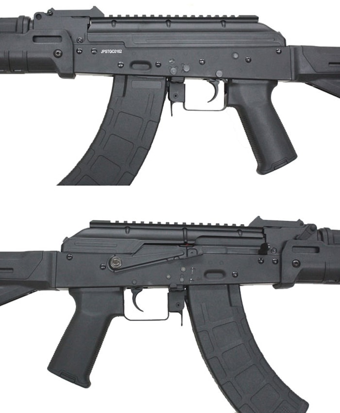 CM077BK AK Zhukov M-Stock 電動ガン BK【180日間安心保証つき】