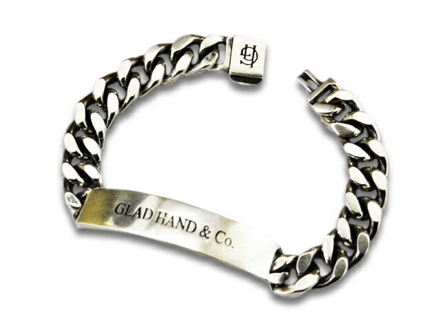 GLAD HAND/グラッドハンド】「ID Bracelet/IDブレスレット」(Silver925