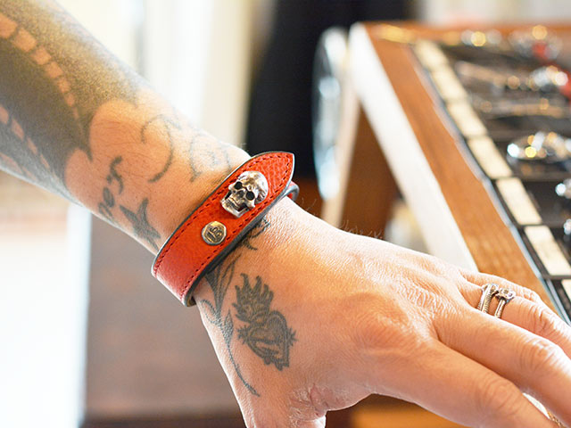 MAD CULT/マッドカルト】「GYUGA Leather Bracelet/ギュガレザー