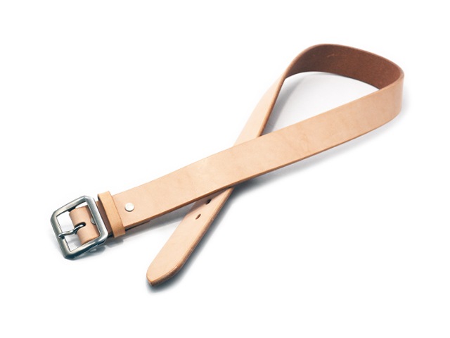 INCEPTION/インセプション】「Saddle Leather Garrison Belt/サドル