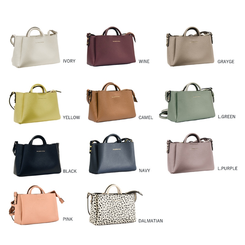 マカロニックスタイル〉3層よこ型ミニショルダー（40049