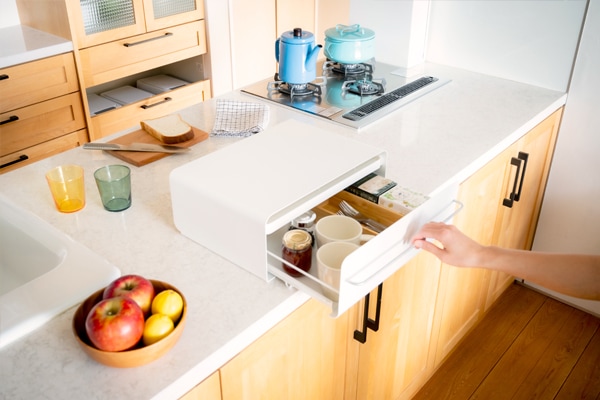 UtaU カウンタードロワー ピュアホワイト- be worth style公式