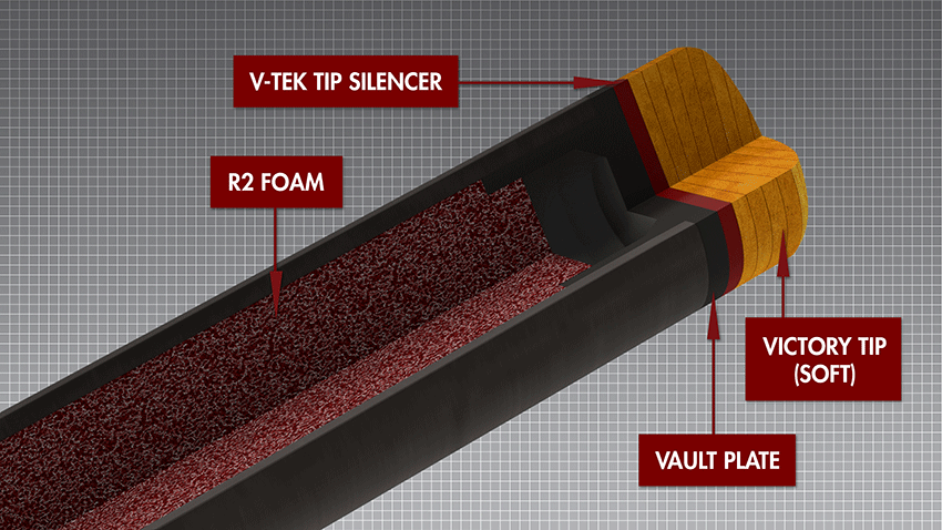 プレデター REVO レボシャフト 12.4mm 5/16-18山 BVP (Black Vault