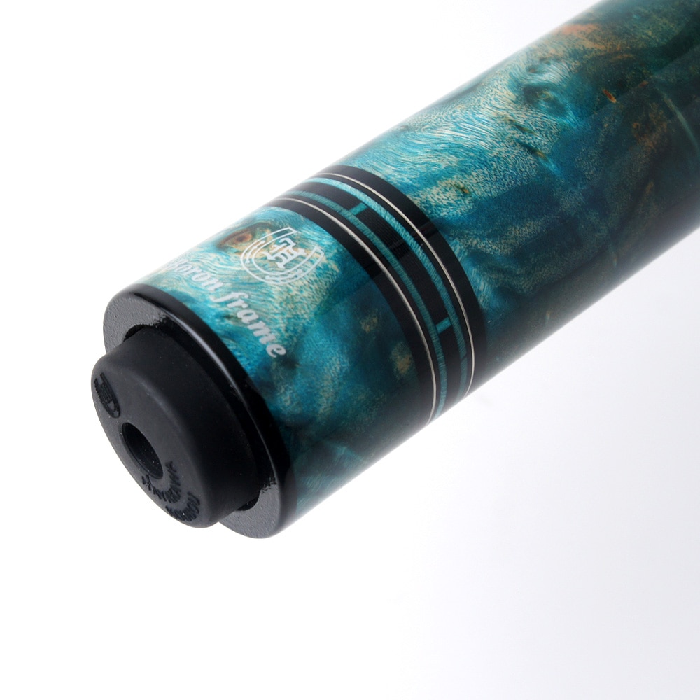 早川工房 カスタム キュー スタビライズウッド ポプラ ブルー