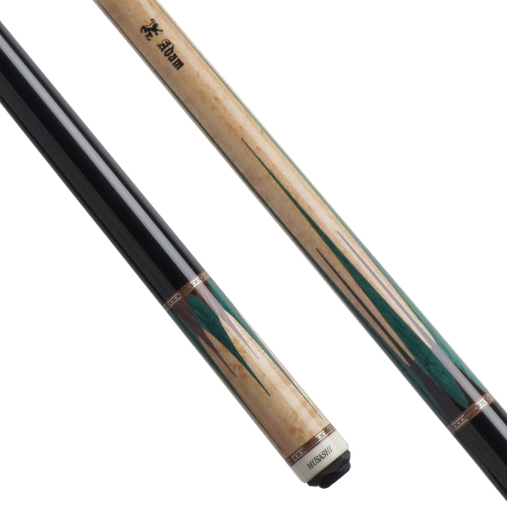 ムサシ 3C・キャロム キュー IM-12P-SHINE バーズアイ (2シャフト付属