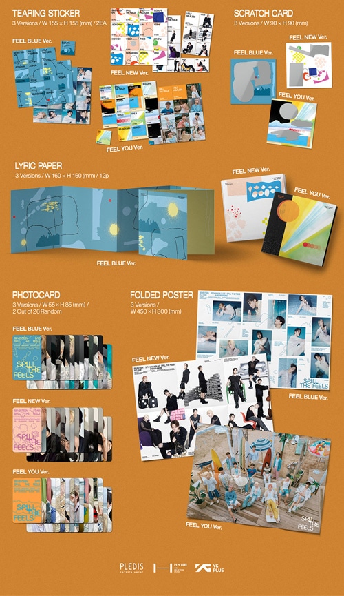 韓国音楽 SEVENTEEN (セブンティーン) - 12thミニアルバム 「SPILL THE