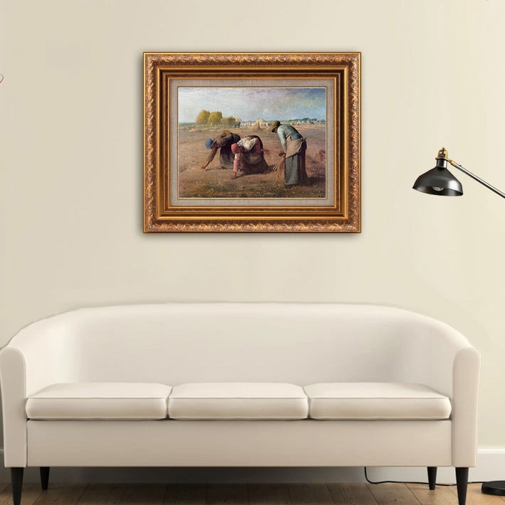 落穂拾い 【20号】 ジャン＝フランソワ・ミレー 【 額縁が選べる 額