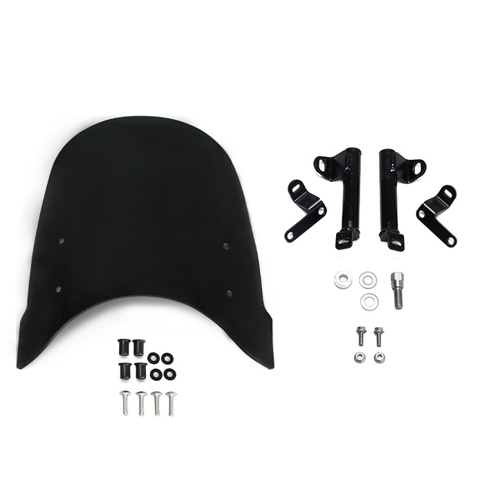 スーパーカブ110 JA59 メーターバイザーセット（スモーク）＋取り付け