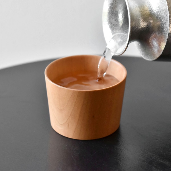 樺巻陶器 無地 お猪口 おしぼり 樺巻陶器 無地 お猪口 おしぼり 樺巻