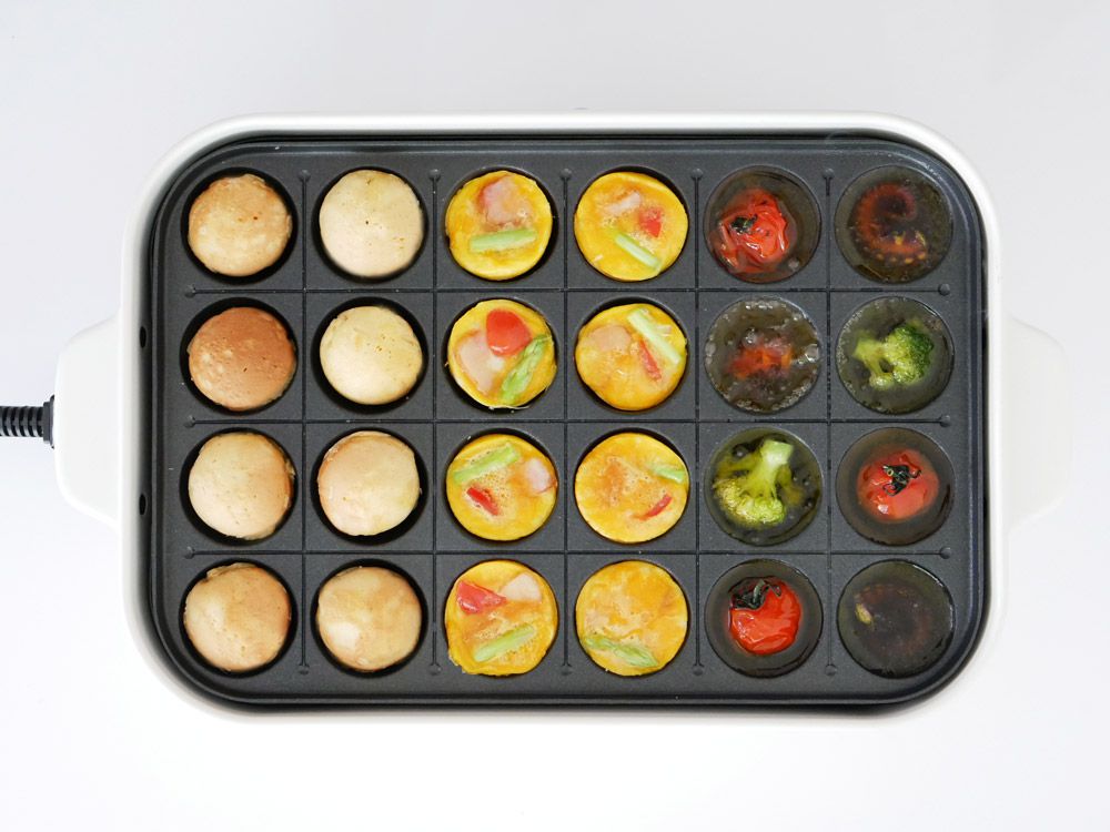 BRUNO】 コンパクト ホットプレート ホワイト｜キッチン用品,キッチン