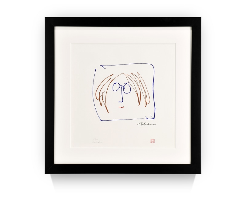 ジョン・レノン セリグラフ版画「セルフポートレート」｜求龍堂