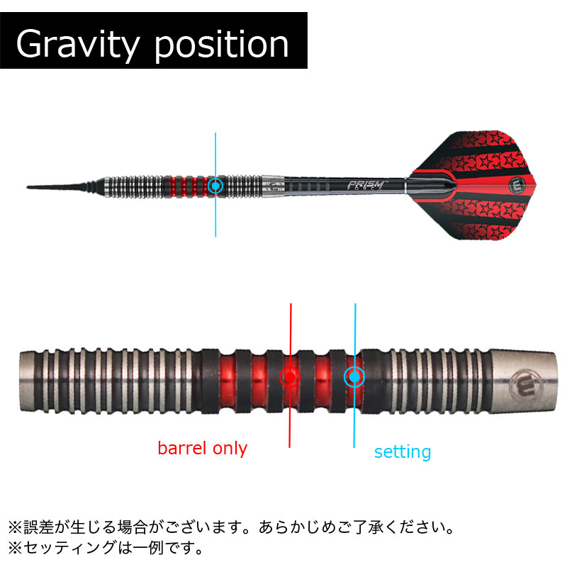 ウィンマウ ジョーカレン winmau Joe Cullen ダーツ バレル | ソフト