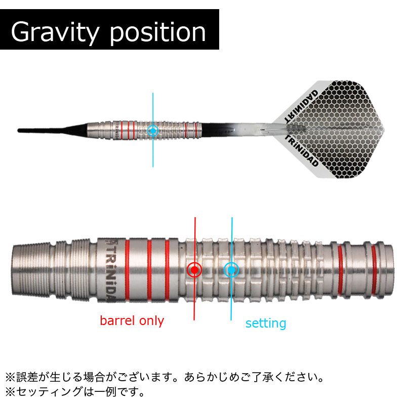 トリニダード フローレス4 近藤静加 TRiNiDAD Flores Type4 ダーツ