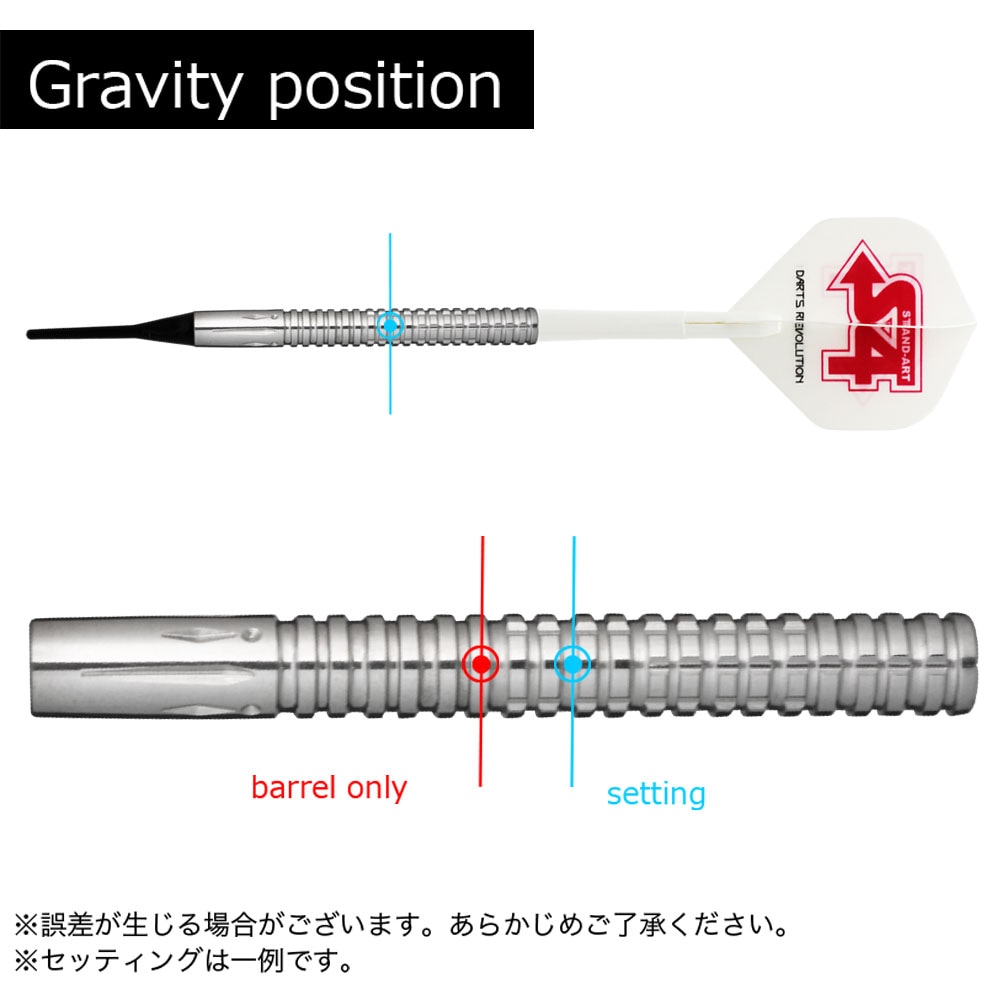エスフォー ダーツ 八撃一閃 S4 darts Second HACHIGEKI ISSEN