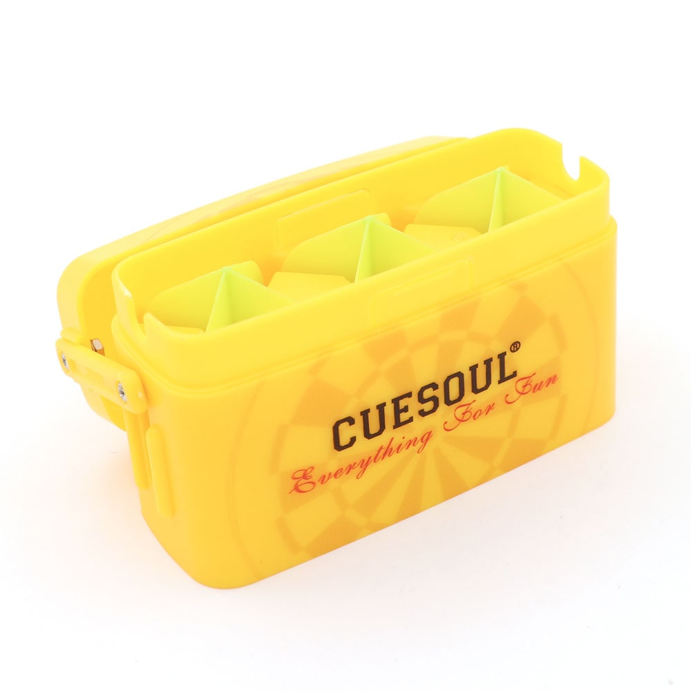 キューソール フライトケース ボード柄 イエロー CUESOUL Flight Case