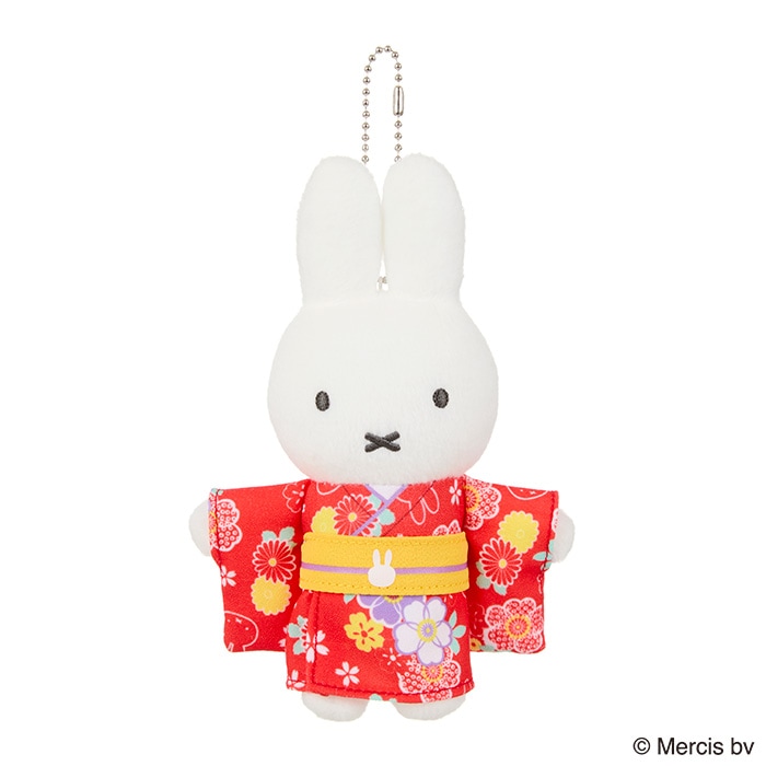 ジャパネスクミッフィー 着物マスコットキーチェーン|【ぬいぐるみの