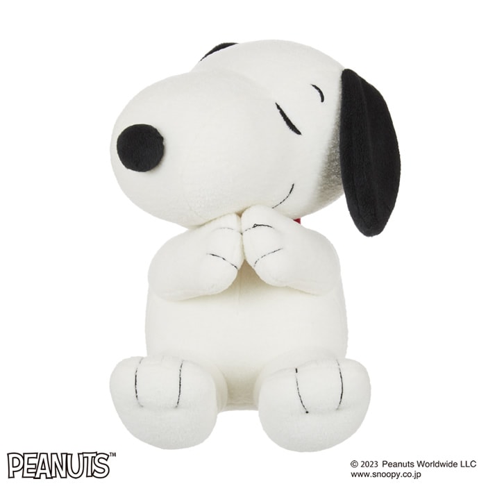 いっしょにオヤスミぬいぐるみ スヌーピー|【ぬいぐるみのセキグチ