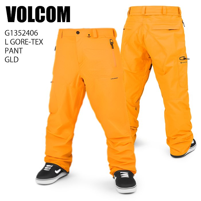 VOLCOM ボルコム G1352406 L GORE-TEX PANT GLD 23-24 ボードウェア