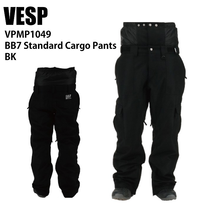 VESP べスプ VPMP1049 BB7 Standard Cargo Pants BK 24-25 ウエア