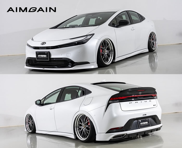 プリウス60系専用 エアロ3点セット AIMGAINを販売中。カスタムパーツ