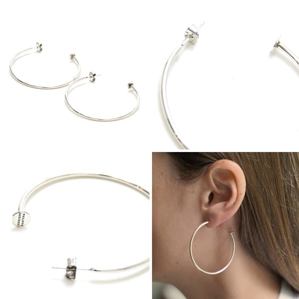 PHILIPPE AUDIBERT フィリップ オーディベール Ell Earring M フープ