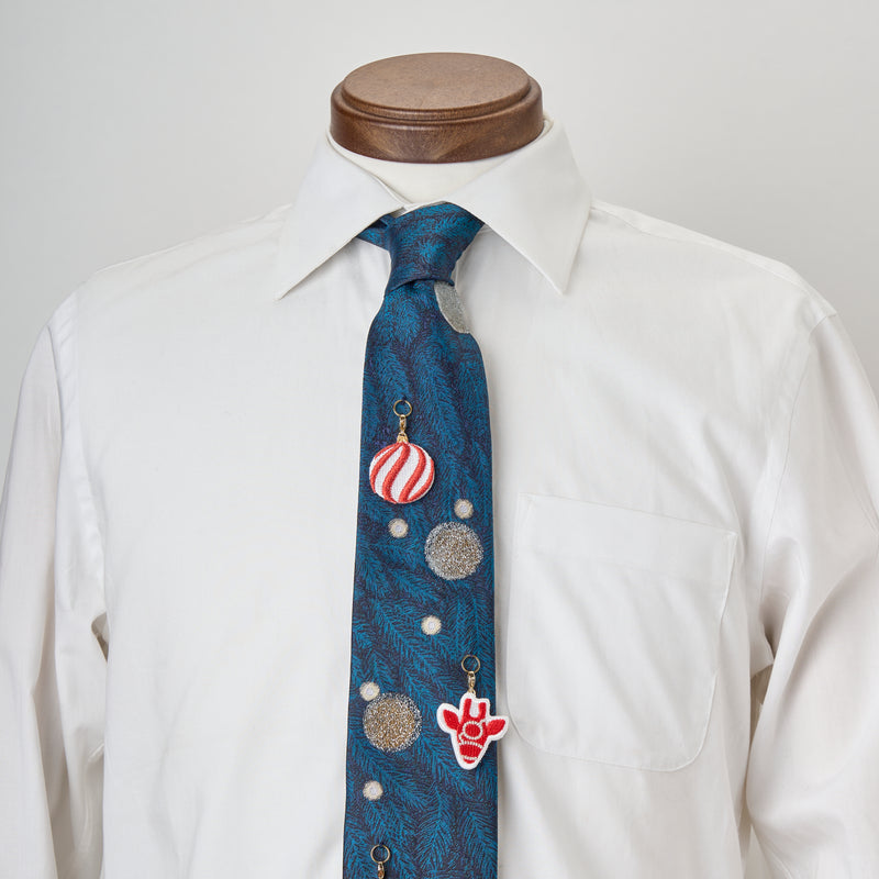 ワタシが冬の主役｜オーナメントタイDK.GREEN×GOLD – giraffe ONLINE SHOP