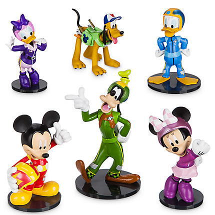 ミッキーマウスとロードレーサーズ フィギュアセット - アメリカ雑貨