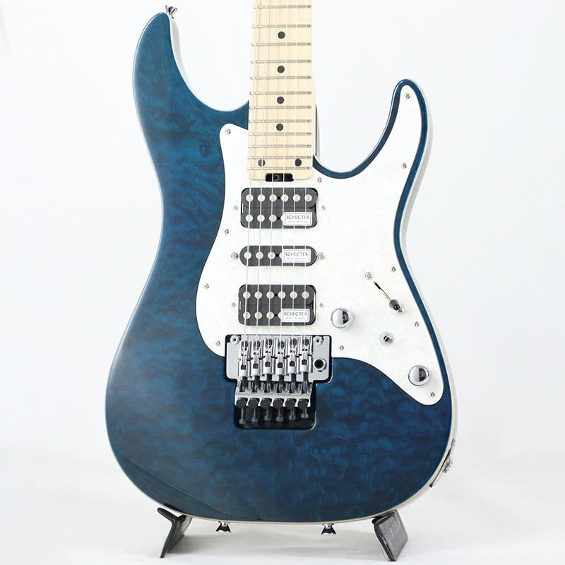 SD-2-24-AL (See-Thru Blue/Maple) by SCHECTER – Ikebe Musical