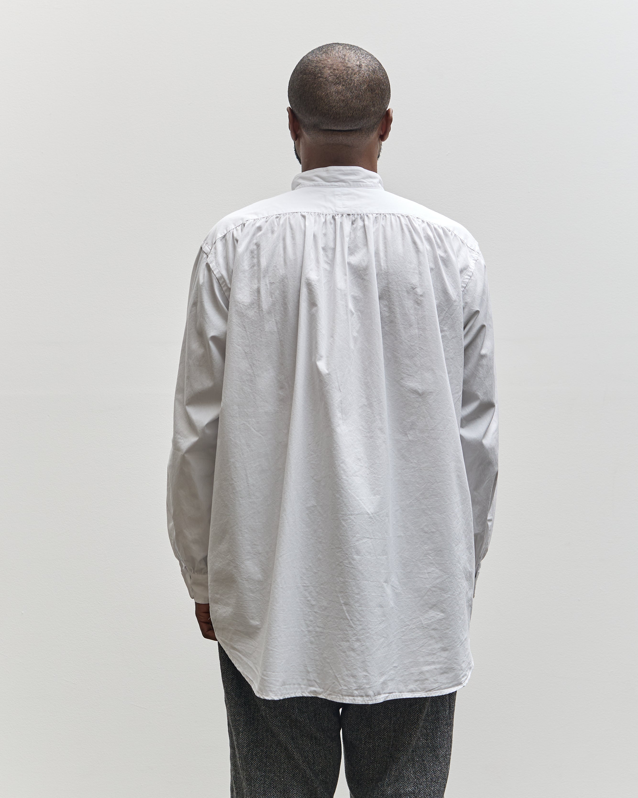 Engineered Garments Wing Collar Shirt, White – Glasswing