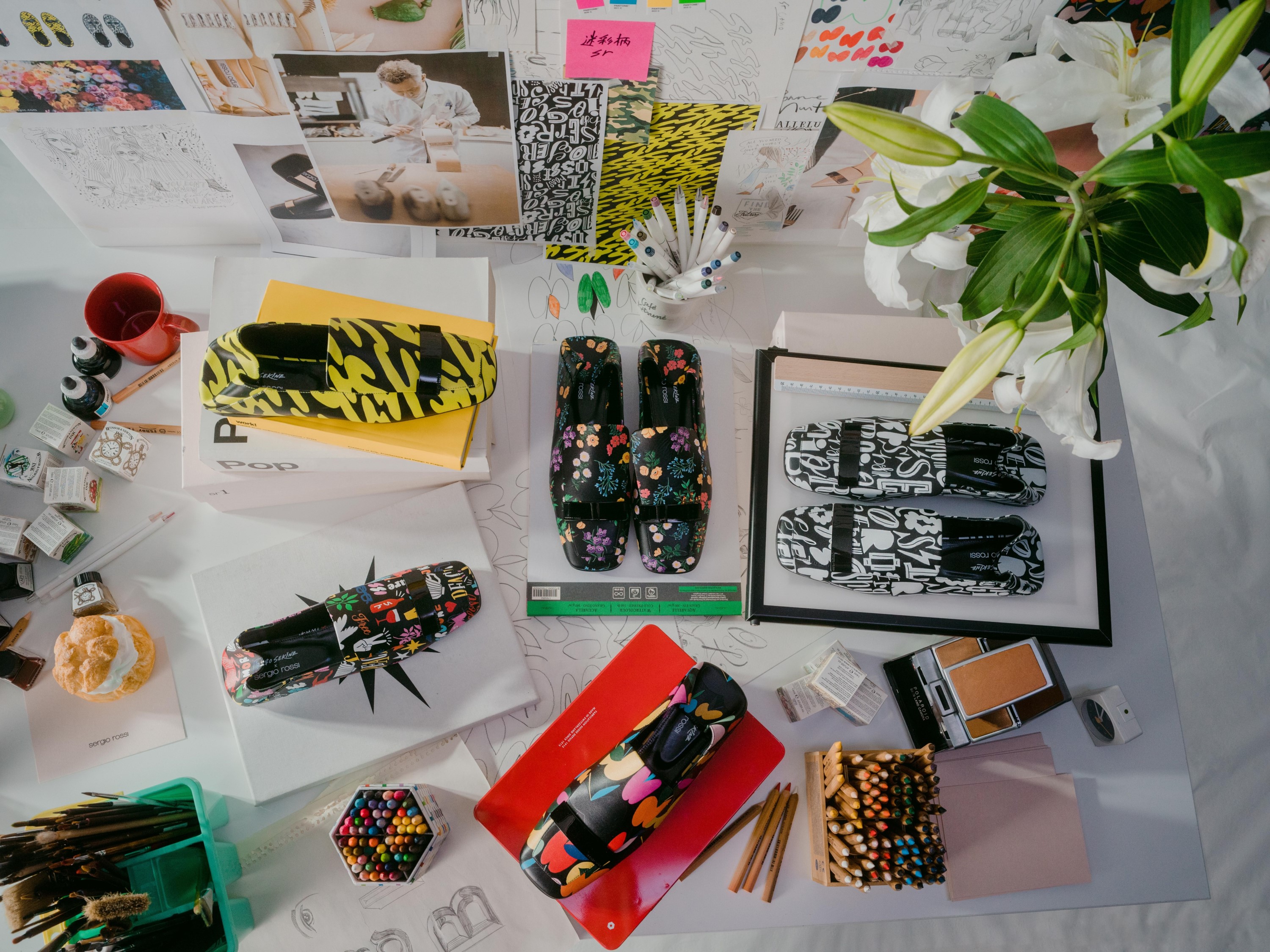 セルジオ ロッシとSHOGO SEKINEがコラボ。渋谷パルコにて期間限定