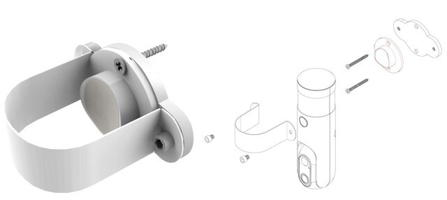Ai 搭載セキュリティカメラ「Sticker-Eye」レビュー 電源不要、配線